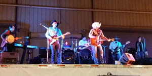 Cullman Ag Center band performing a concert